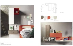 CAMERETTA San martino mobili Cameretta 3 SCONTATA a PREZZI OUTLET