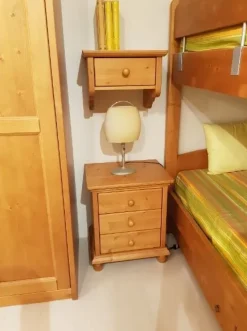 Cameretta Scandola Scandola con letto a castello a prezzo Outlet