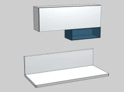 Cameretta Scrivania cameretta Moretti compact camerette senza letto in offerta