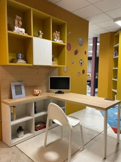 Cameretta Scrivania con libreria Doimo cityline senza letto in offerta