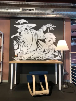 Cameretta Scrivania e comodino dielle Dielle in OFFERTA OUTLET