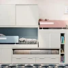 Cameretta Smart junior 42 San martino mobili con letto a soppalco scorrevole in offerta