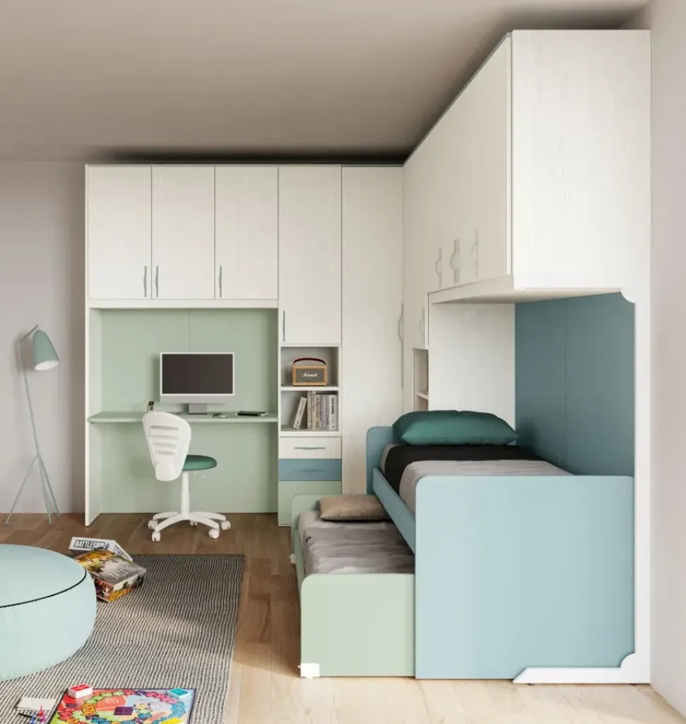 Cameretta Smart San martino mobili con letto a ponte scontata approfittane ora!