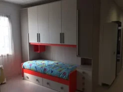 Cameretta Smart San martino mobili in laminato opaco a prezzo Outlet