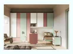 Cameretta Smart San martino mobili letti a terra a prezzo scontato