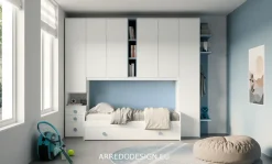 Cameretta Smart San martino mobili in laminato materico a prezzo scontato