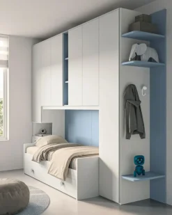 Cameretta Smart San martino mobili in laminato materico a prezzo scontato