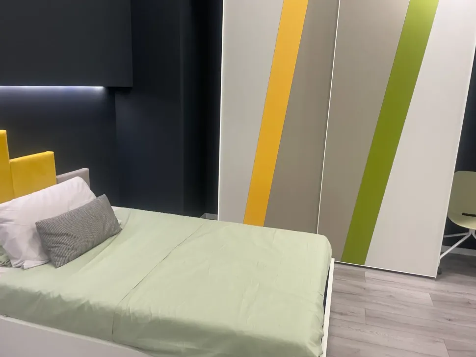 Cameretta Sole Moretti compact letti a terra a prezzo scontato