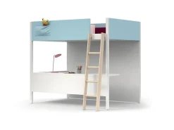 Cameretta Soppalco camelot Nidi camerette con letto una piazza e mezza a prezzo Outlet