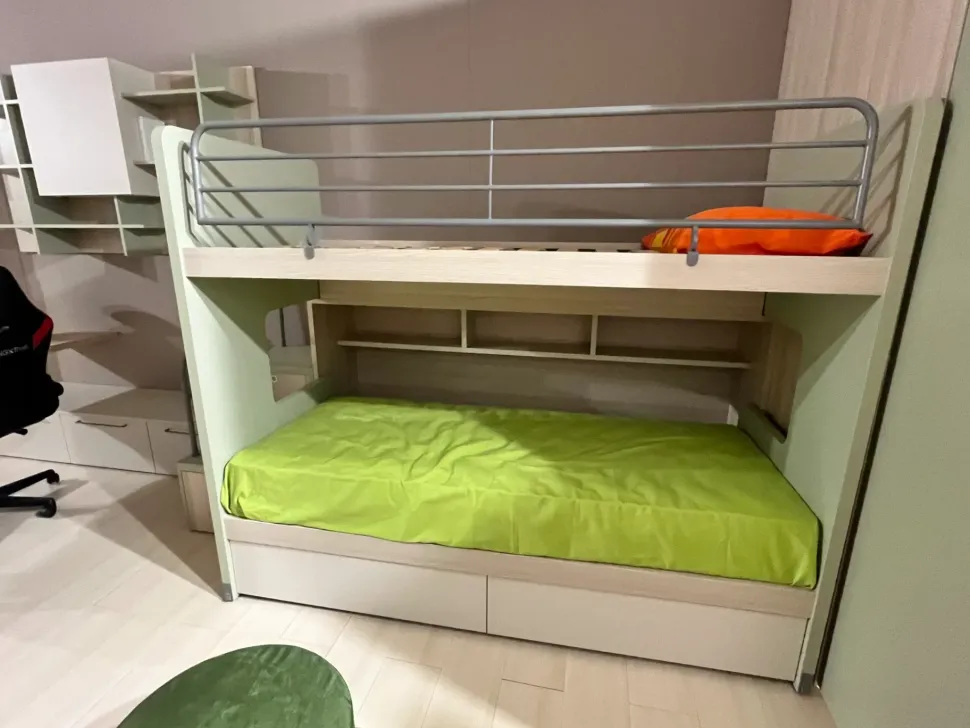 Cameretta Soppalco scorrevole roy Doimo cityline con letto a soppalco scorrevole scontata