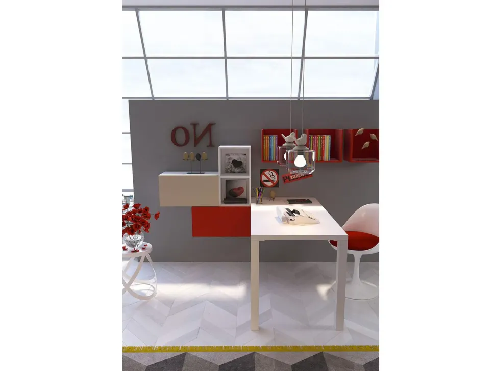 Cameretta Storie Imamobili con letto a ponte a prezzo Outlet