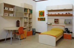 Cameretta T201 movida Marka con letto a terra in offerta