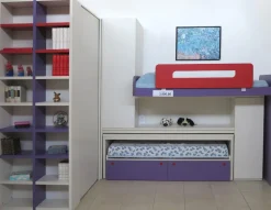 Cameretta T207 movida Marka con letto a castello scorrevole scontata