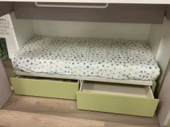 Cameretta Tana del lupo Doimo cityline con letto a castello scontata