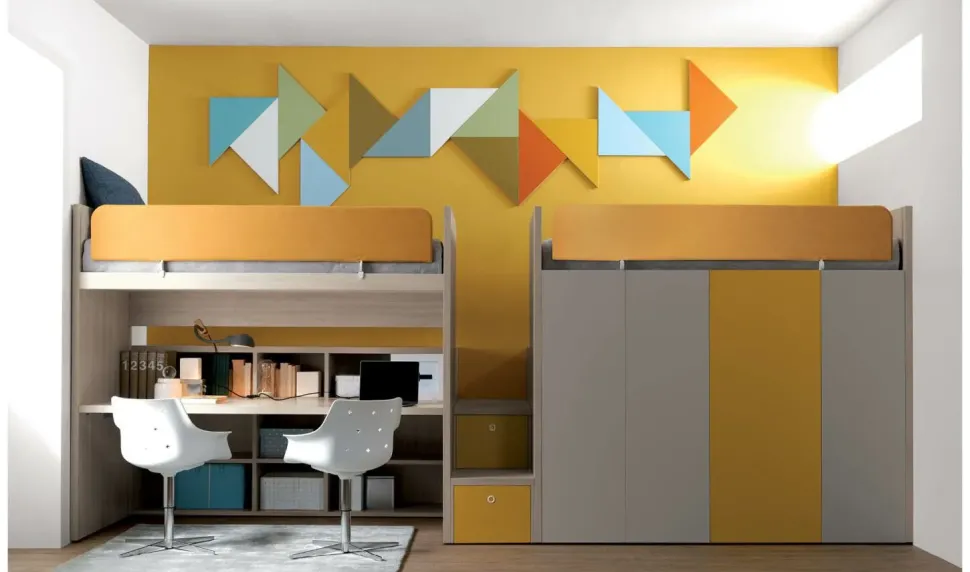 CAMERETTA Tana del lupo Doimo cityline a PREZZI OUTLET