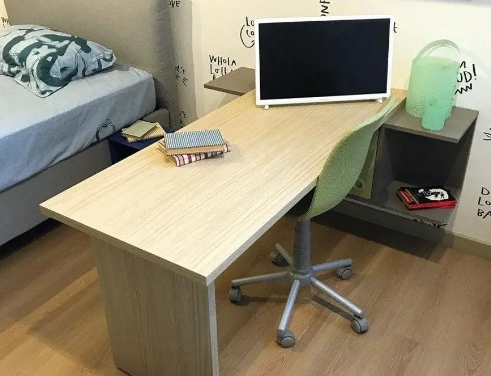 Cameretta Teen e letto oggioni Nidi con letto a terra in offerta