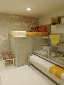 Cameretta Tumudei tiramolla Tumidei in laccato opaco a prezzo scontato