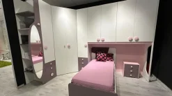 Cameretta Tweet La casa moderna in laminato materico a prezzo scontato