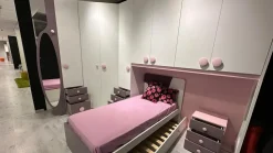 Cameretta Tweet La casa moderna in laminato materico a prezzo scontato