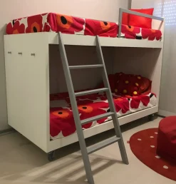 Cameretta Uno per due Erba mobili con letto a castello in Offerta Outlet