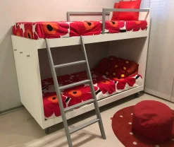 Cameretta Uno per due Erba mobili con letto a castello in Offerta Outlet