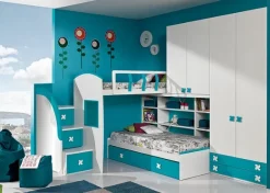 Cameretta Uno per tutti di giessegi Giessegi in laccato opaco a prezzo scontato