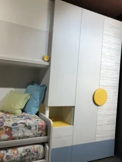 Cameretta Vip Dielle con letto a ponte scontata