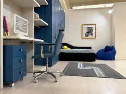 Cameretta Vogue Moretti compact camerette con letto a ponte a prezzo scontato