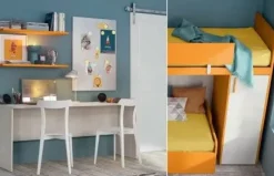 Cameretta Volo c320 Colombini casa con letto a soppalco a prezzo Outlet