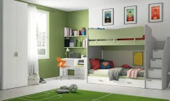Cameretta Volo c324 Colombini casa con letto a castello a prezzo scontato