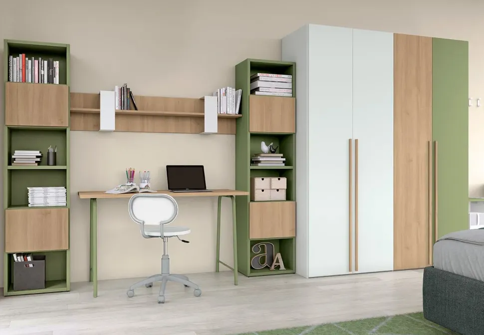 Cameretta Volo Colombini casa letti a terra scontata