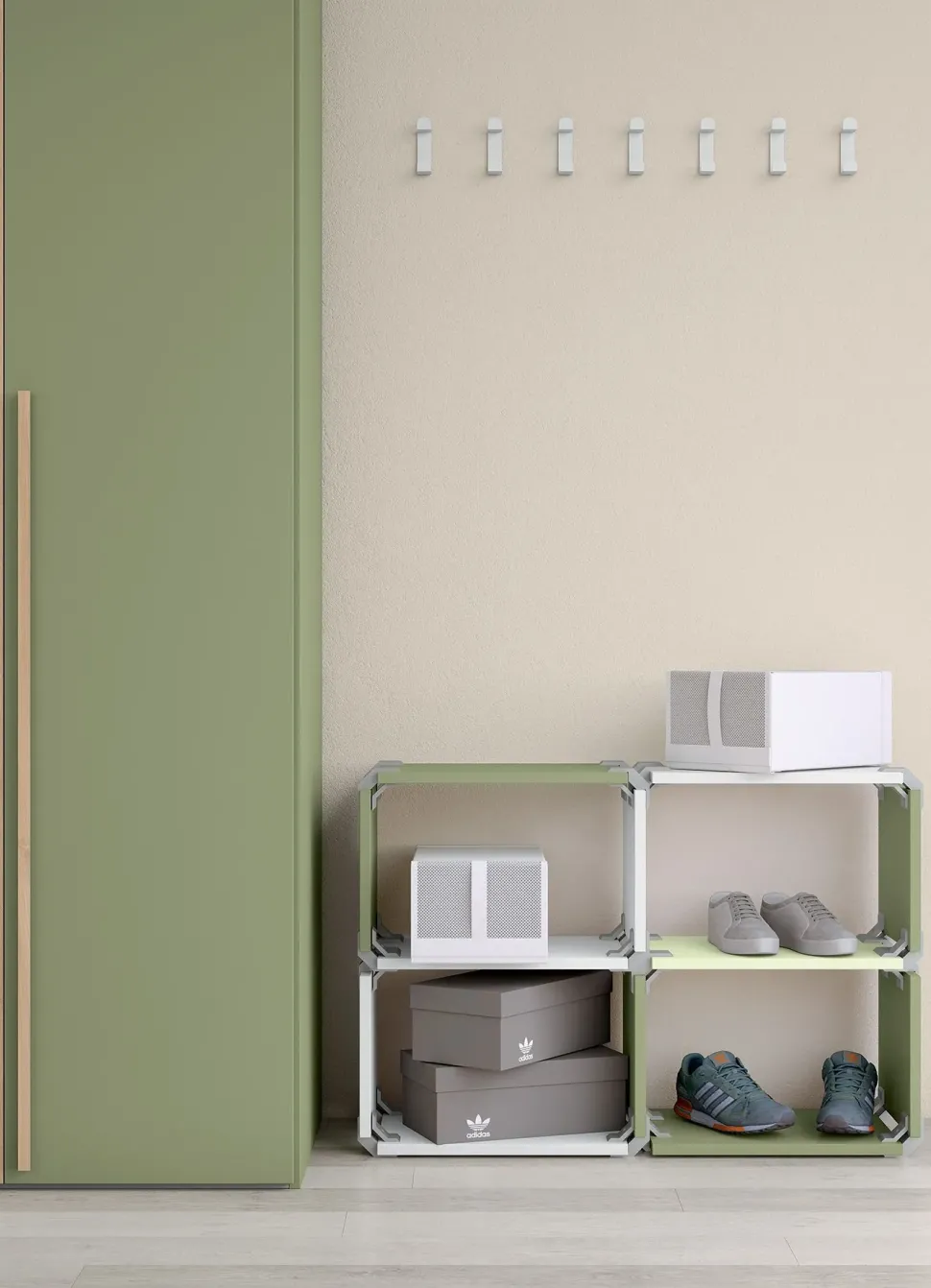 Cameretta Volo Colombini casa letti a terra scontata