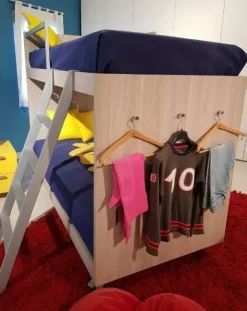 Cameretta 1x2 Erba mobili con letto a castello scontata