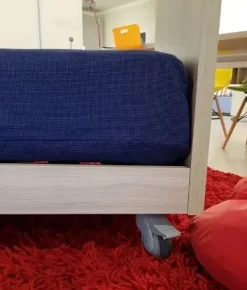 Cameretta 1x2 Erba mobili con letto a castello scontata