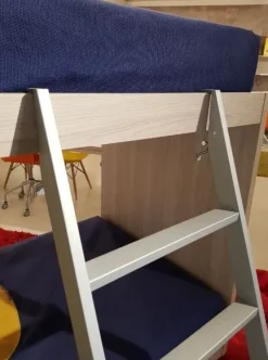 Cameretta 1x2 Erba mobili con letto a castello scontata