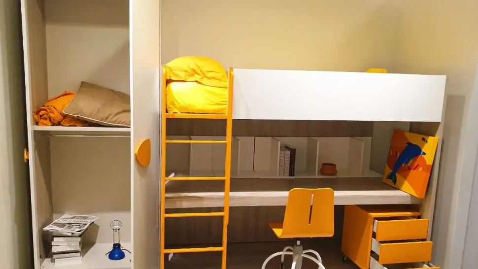 Cameretta Young La casa moderna con letto a castello in offerta