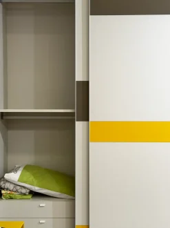 Cameretta Young Moretti compact camerette con letto una piazza e mezza in offerta