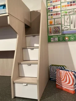 Cameretta Young navy Moretti compact con uno sconto imbattibile