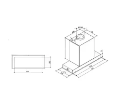 Cappa per cucina Hava a marchio Faber cappe scontata