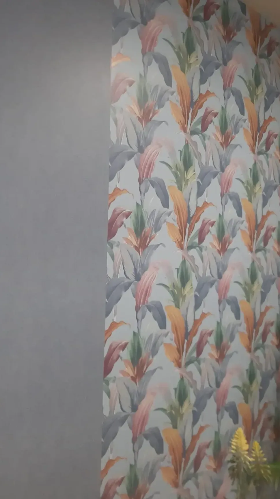 Carta da parati Floreale per camera da letto sconto -50%