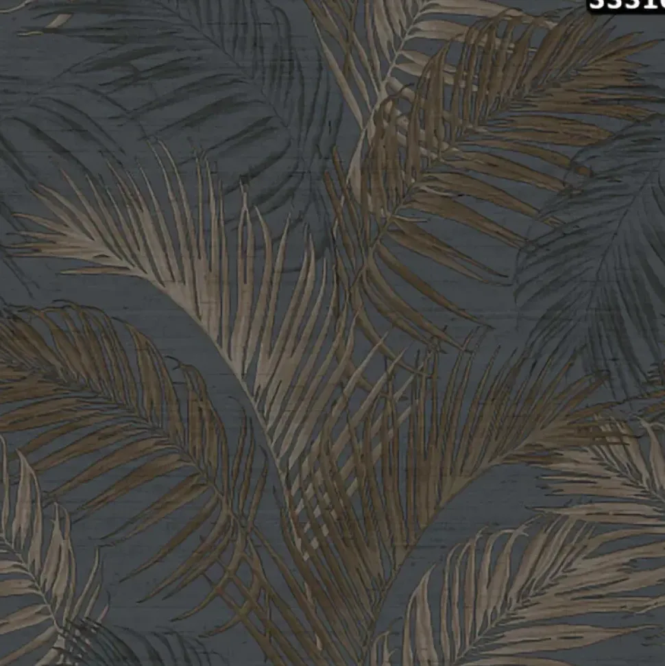 Carta da parati per camera da letto modello Felce scontata