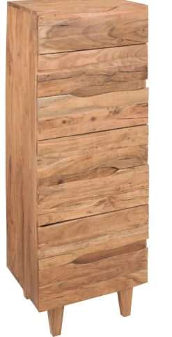 Cassetiera modello Cassettiera 7 cassetti il legno maui in offerta  in Legno Nuovi mondi cucine in Offerta Outlet