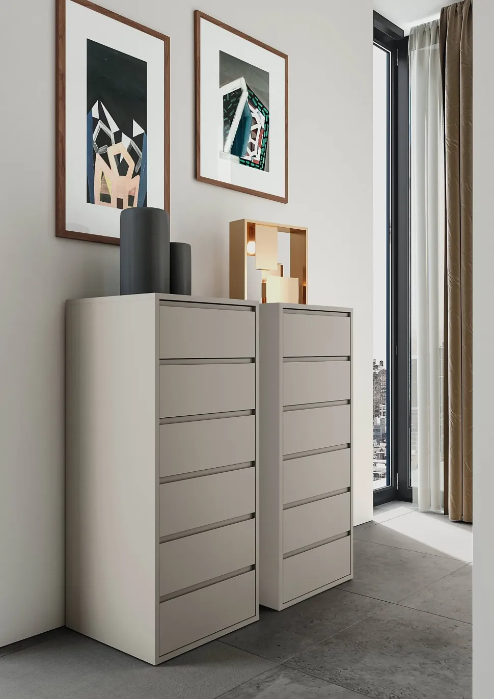 Cassetiera modello Settimanale joy in Laminato Santalucia scontata