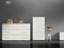 Cassetiera modello Simple in Laminato Akanto in Offerta Outlet