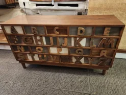 Cassettiera Design modello Cassettiera etnica abc a marchio Outlet etnico in Offerta Outlet