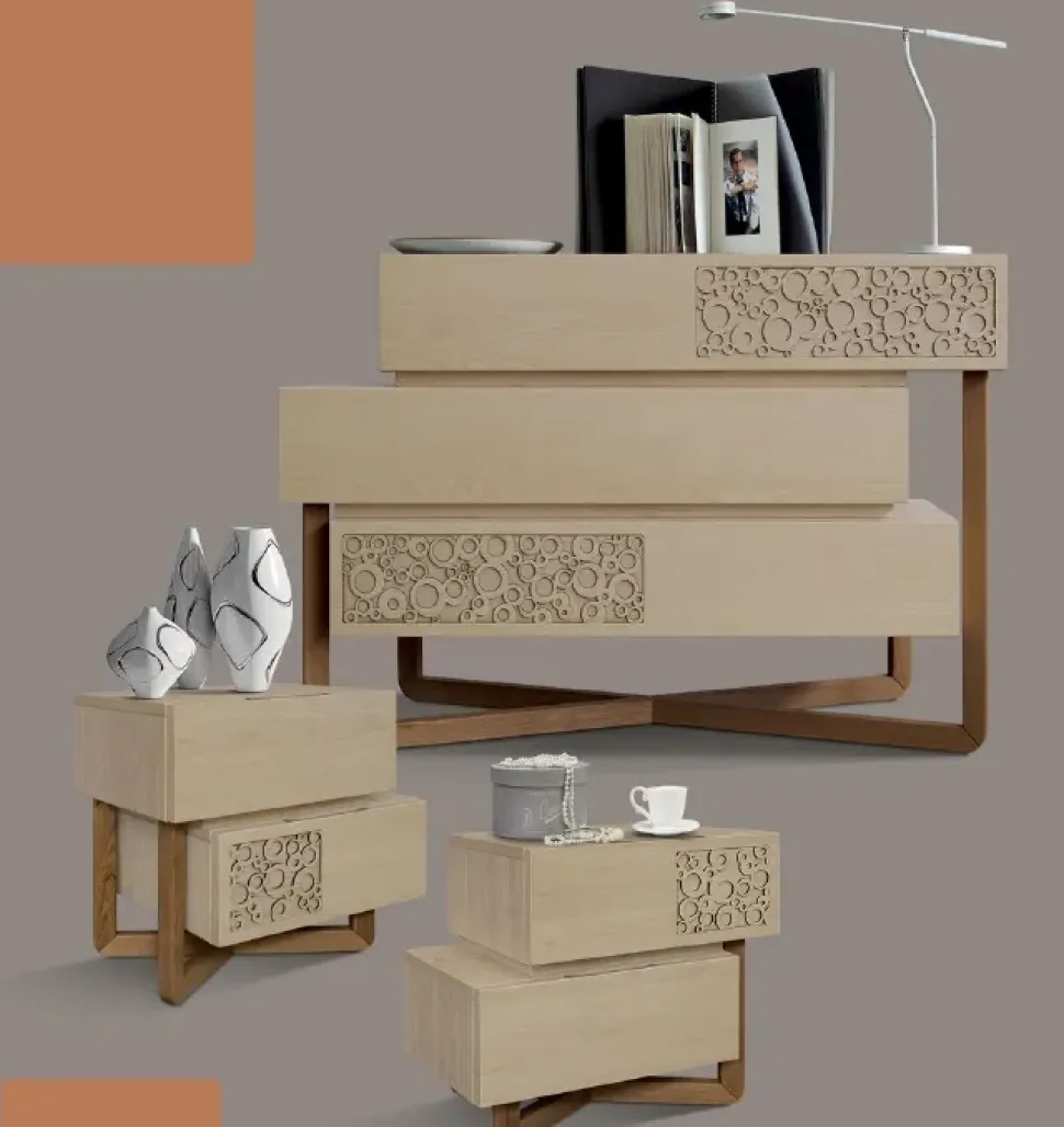 Cassettiera Design modello 2124 a marchio Artigianale a prezzo scontato