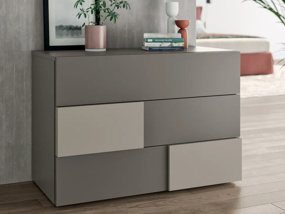 Cassettiera Design modello Domino a marchio Spagnol mobili a prezzo Outlet