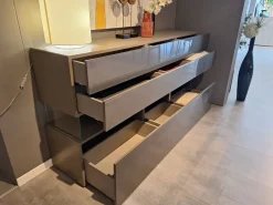 Cassettiera in Laccato lucido Air dresser Lago in Offerta Outlet