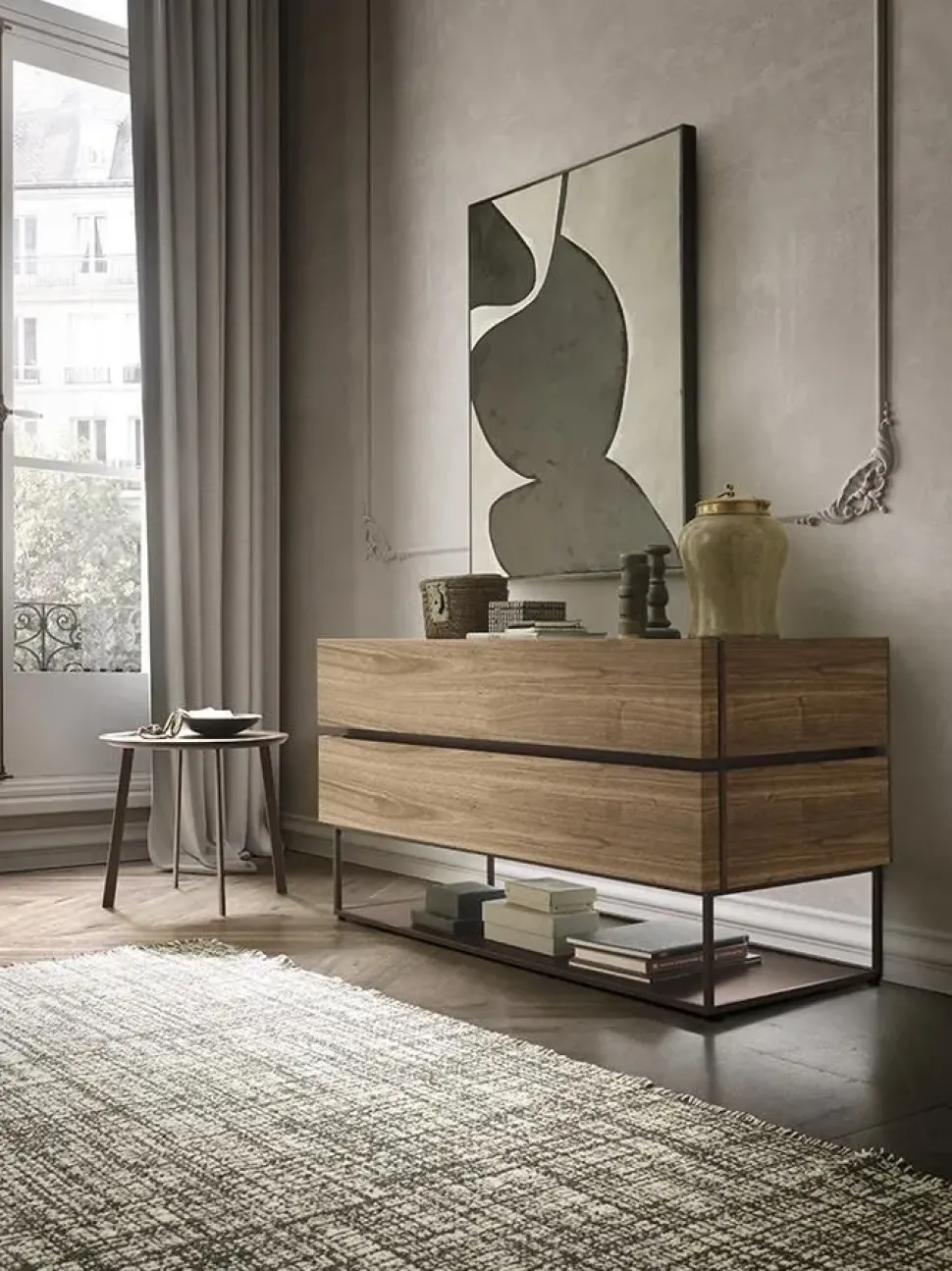 Cassettiera in Laccato opaco Cubo Mobilgam a prezzo scontato