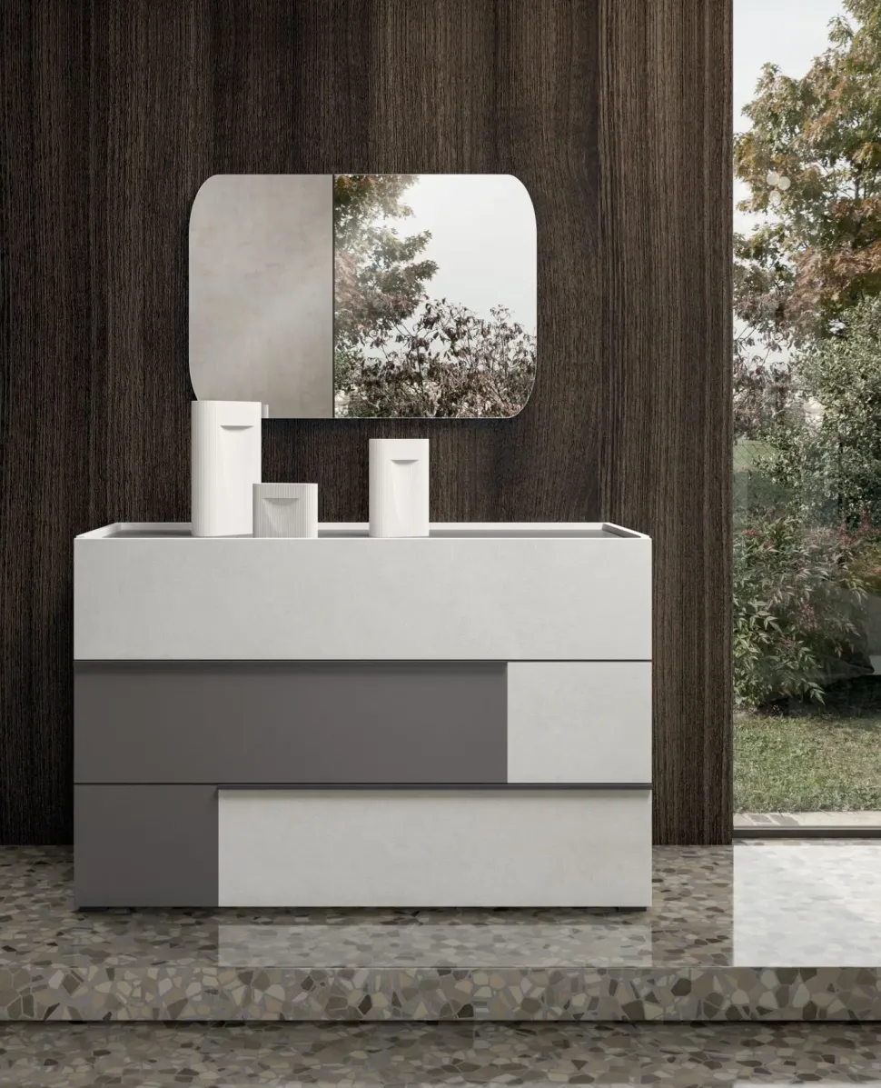 Cassettiera in Laminato Zick Zg mobili a prezzo scontato